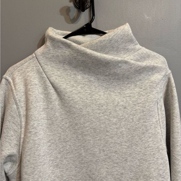 Athleta Cozy Karma Twist Neck Sweatshirt - Picture 3 of 11